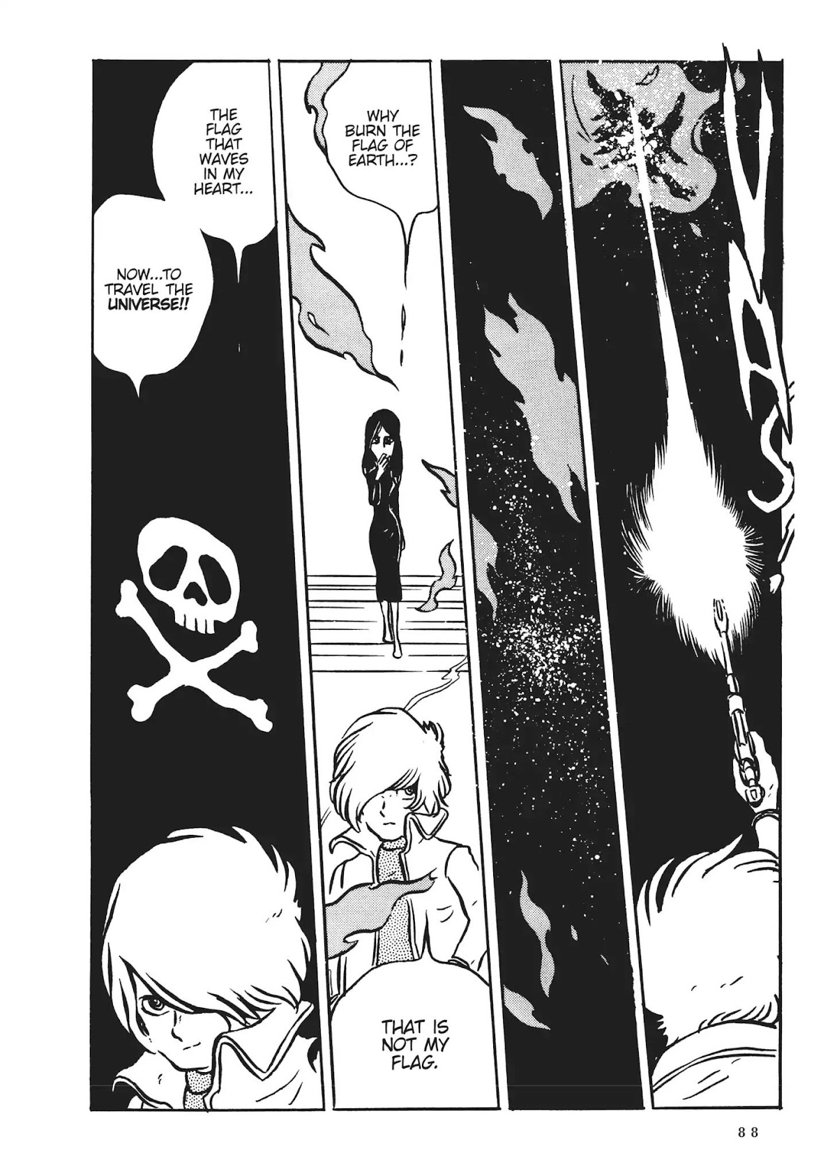 Uchuu Kaizoku Captain Harlock Chapter 4 page 14 - Chapter 4