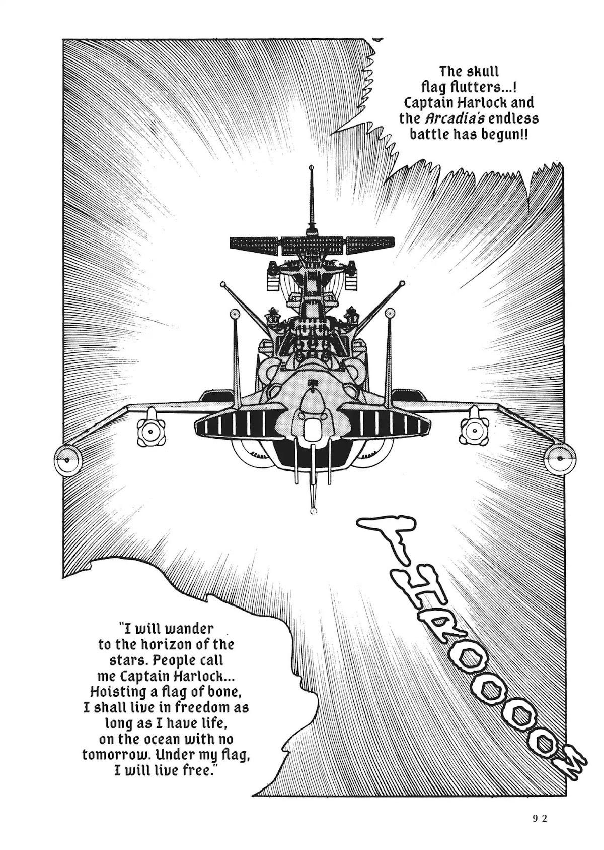 Uchuu Kaizoku Captain Harlock Chapter 4 page 18 - Chapter 4