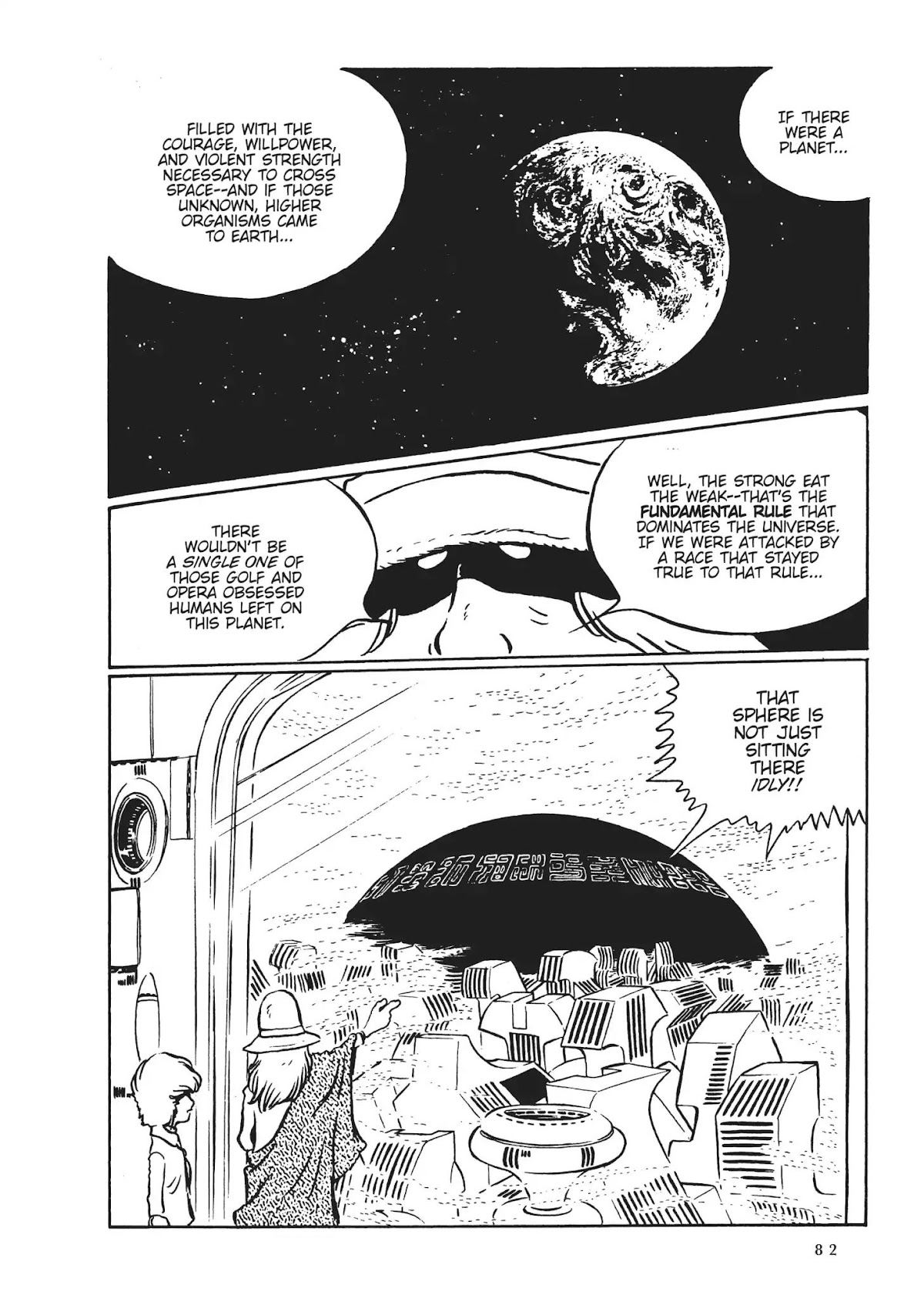 Uchuu Kaizoku Captain Harlock Chapter 4 page 8 - Chapter 4