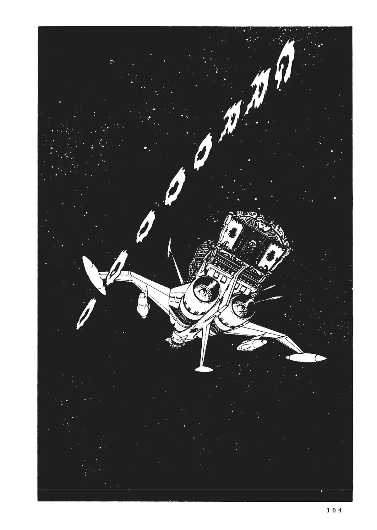Uchuu Kaizoku Captain Harlock Chapter 40 page 6 - Chapter 40