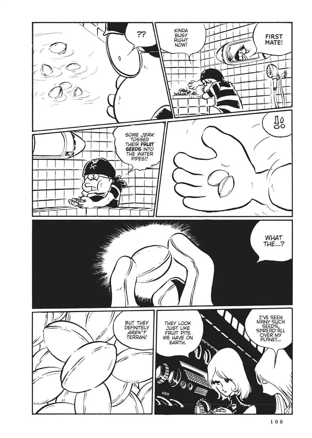 Uchuu Kaizoku Captain Harlock Chapter 40 page 9 - Chapter 40