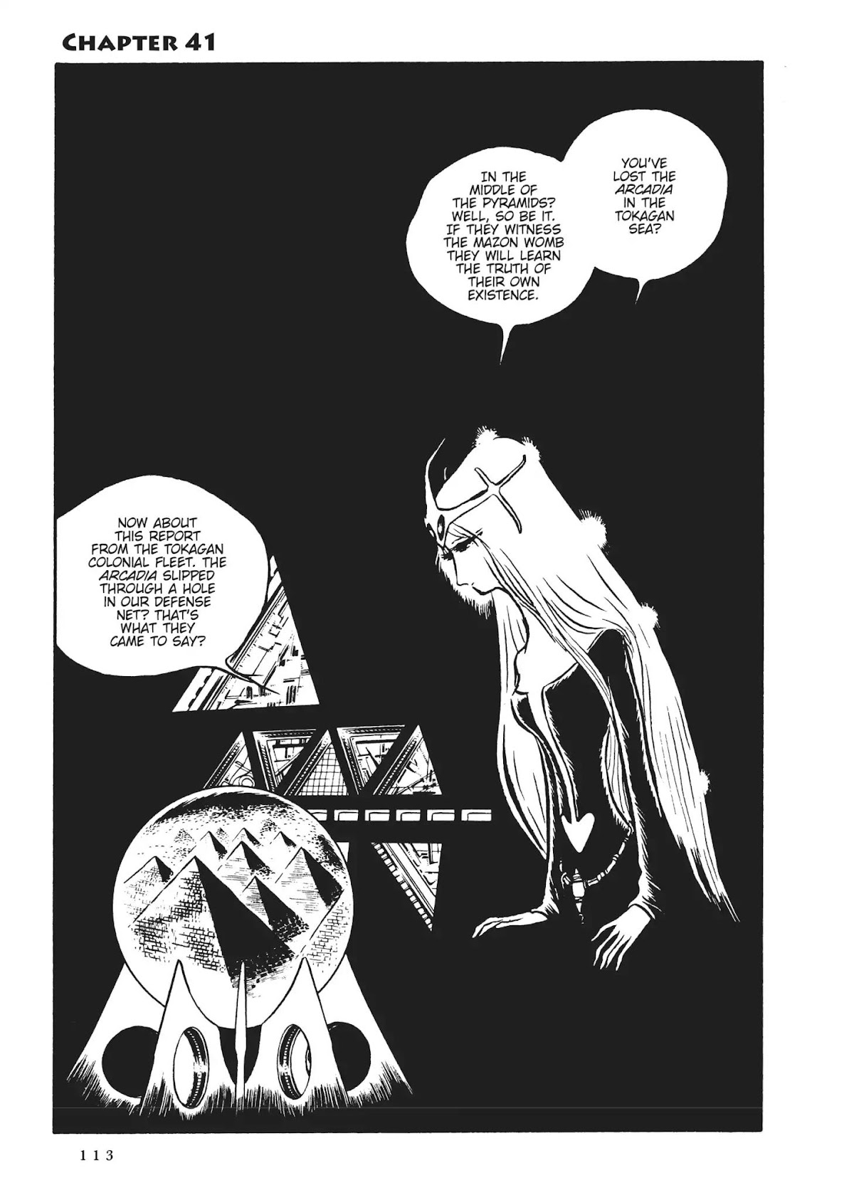 Uchuu Kaizoku Captain Harlock Chapter 41 page 1 - Chapter 41