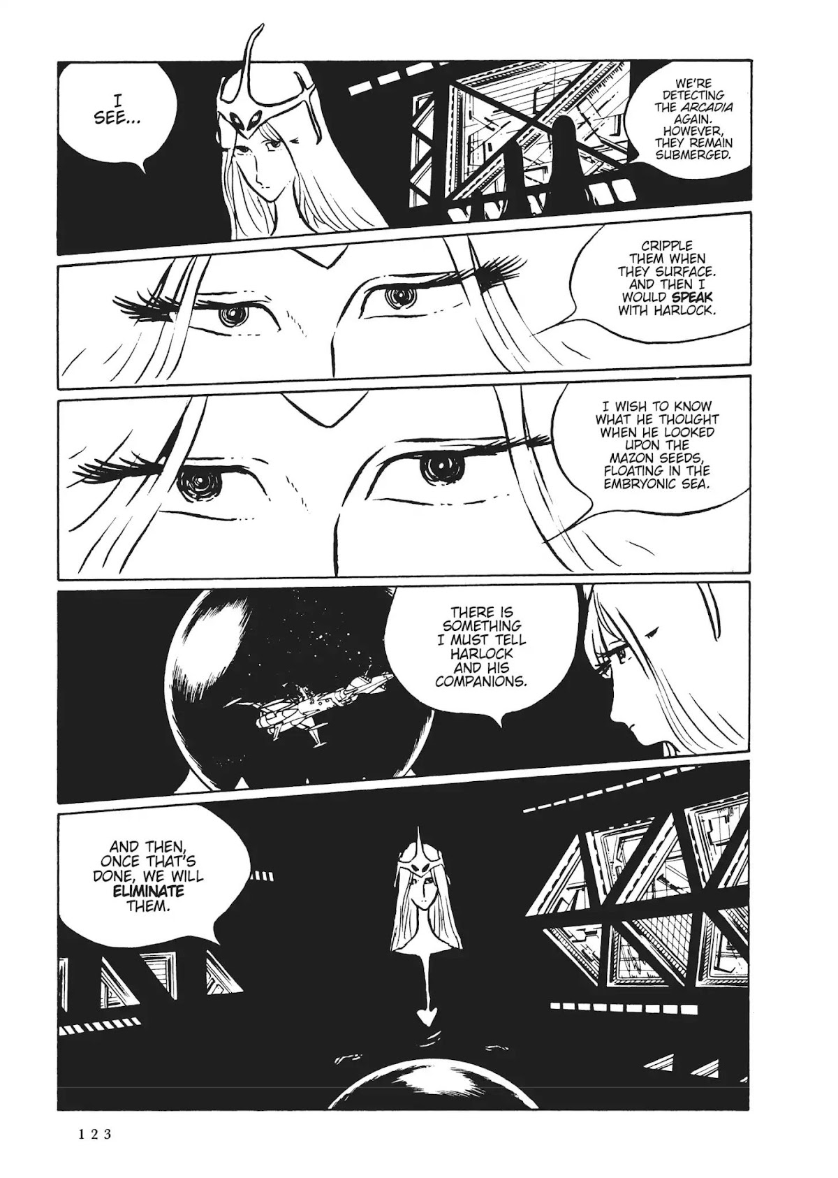 Uchuu Kaizoku Captain Harlock Chapter 41 page 10 - Chapter 41