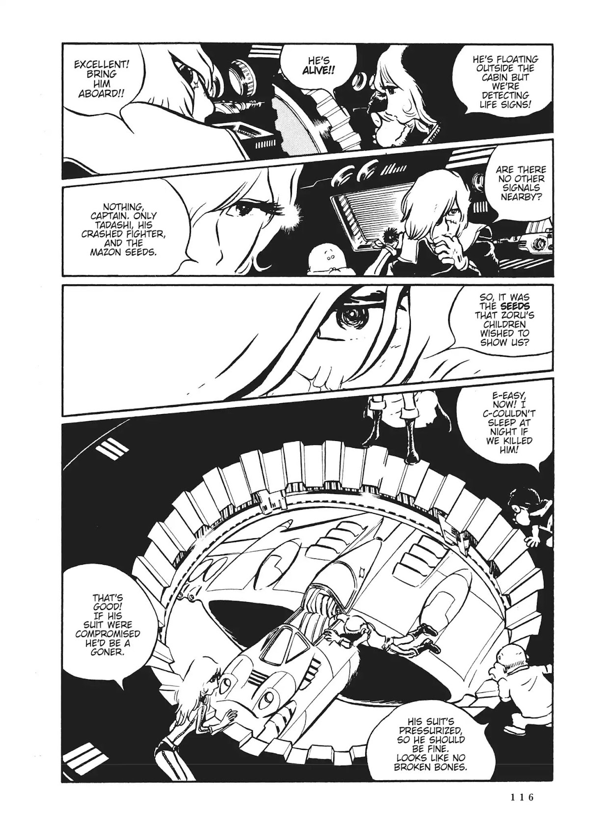 Uchuu Kaizoku Captain Harlock Chapter 41 page 3 - Chapter 41