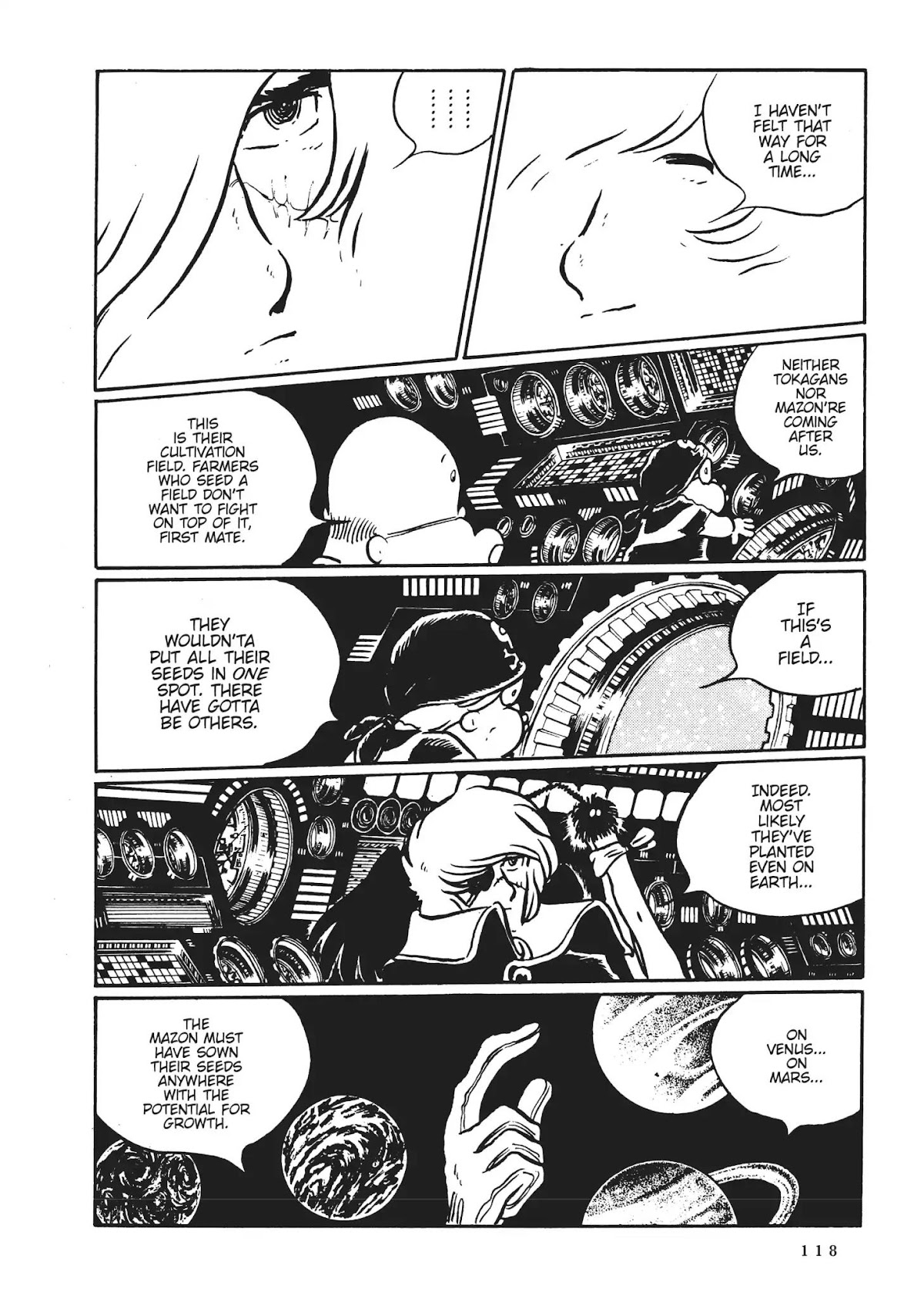 Uchuu Kaizoku Captain Harlock Chapter 41 page 5 - Chapter 41