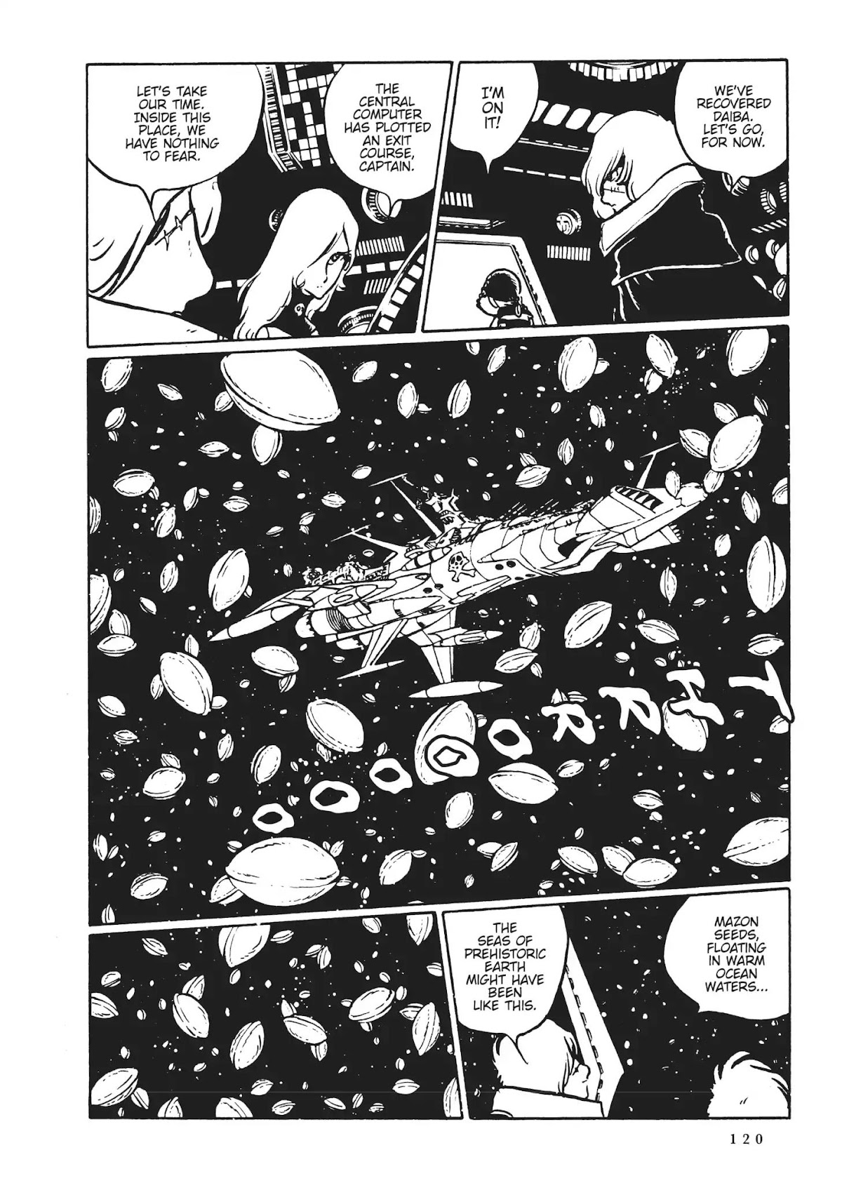 Uchuu Kaizoku Captain Harlock Chapter 41 page 7 - Chapter 41