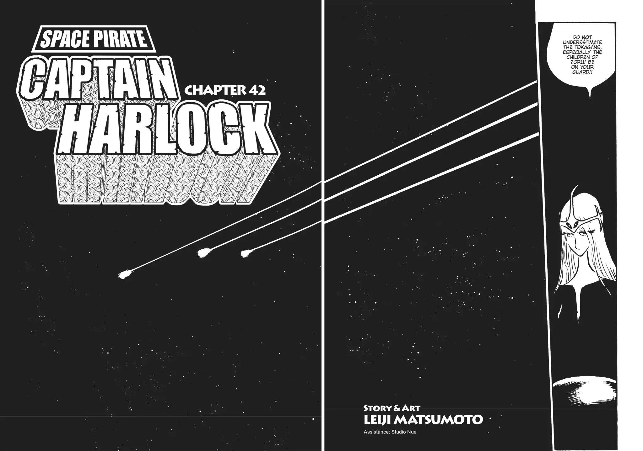 Uchuu Kaizoku Captain Harlock Chapter 42 page 2 - Chapter 42