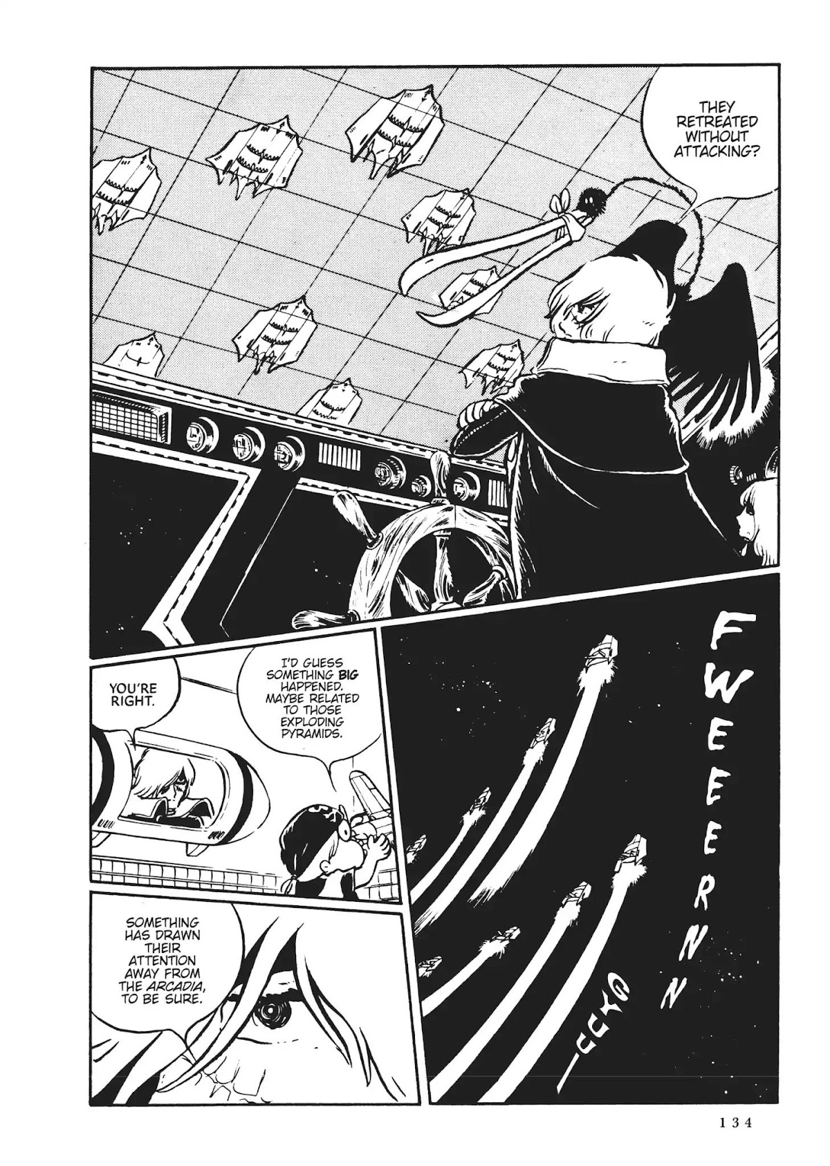 Uchuu Kaizoku Captain Harlock Chapter 42 page 4 - Chapter 42