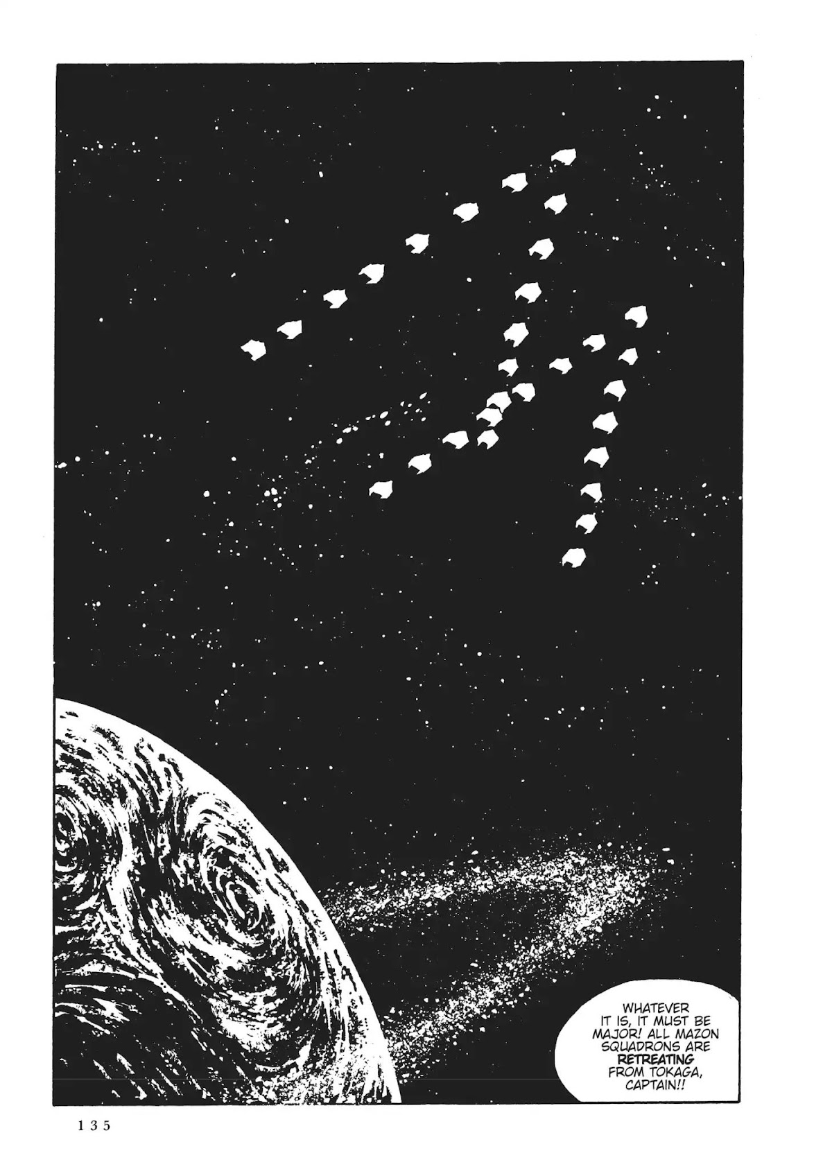 Uchuu Kaizoku Captain Harlock Chapter 42 page 5 - Chapter 42