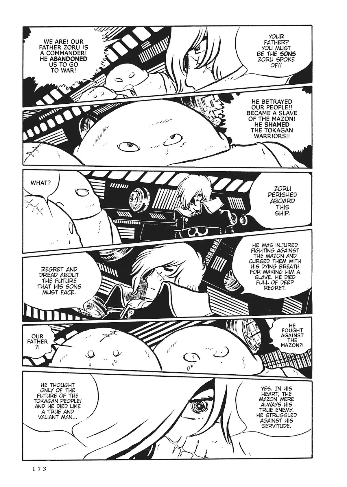 Uchuu Kaizoku Captain Harlock Chapter 44 page 10 - Chapter 44