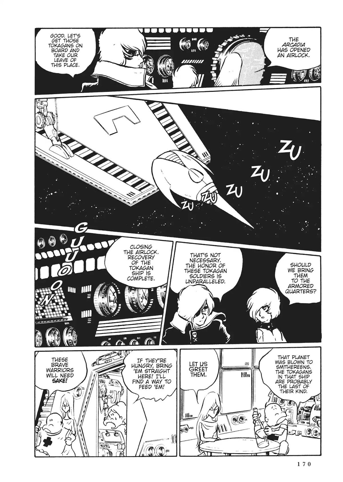 Uchuu Kaizoku Captain Harlock Chapter 44 page 7 - Chapter 44