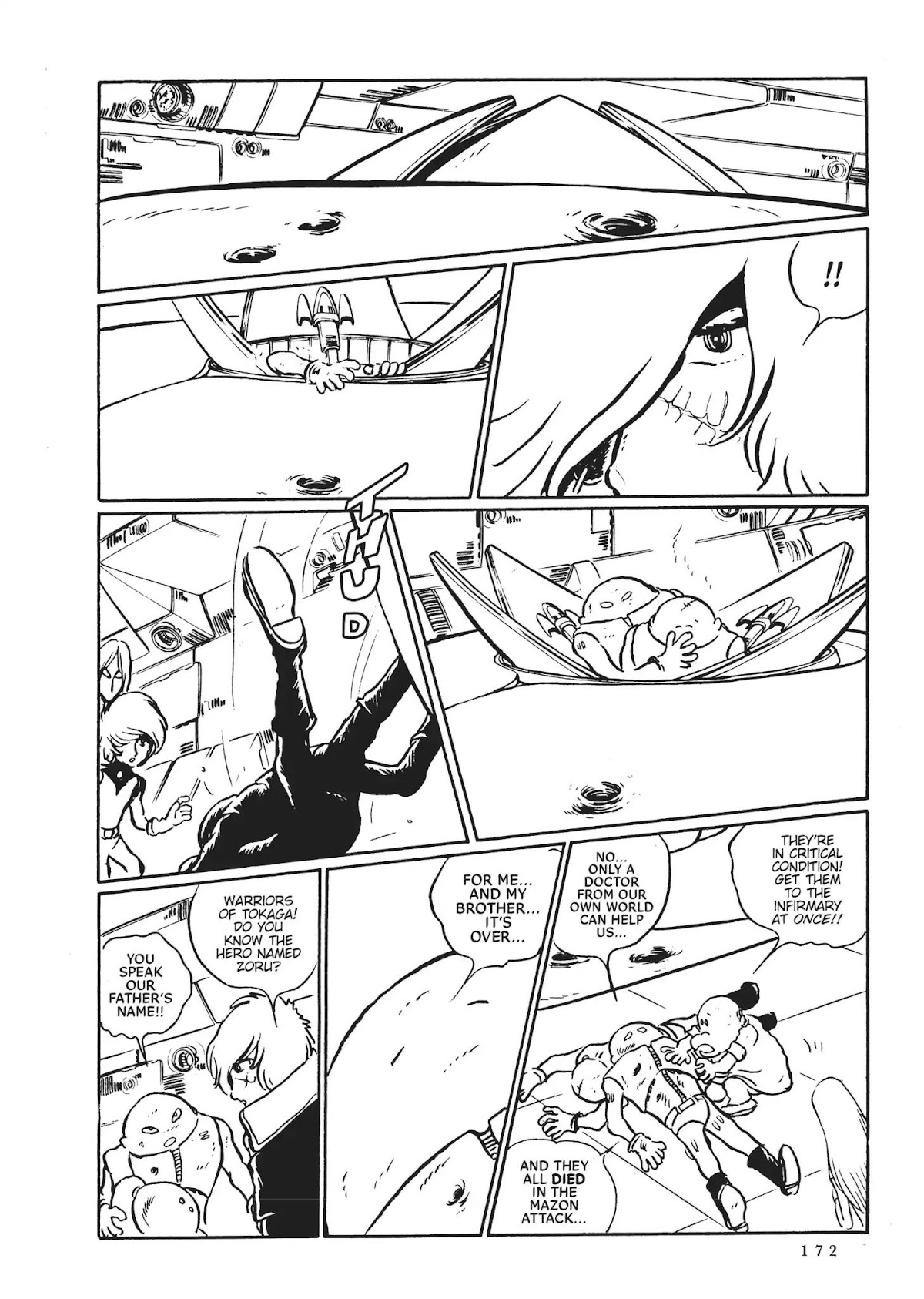 Uchuu Kaizoku Captain Harlock Chapter 44 page 9 - Chapter 44