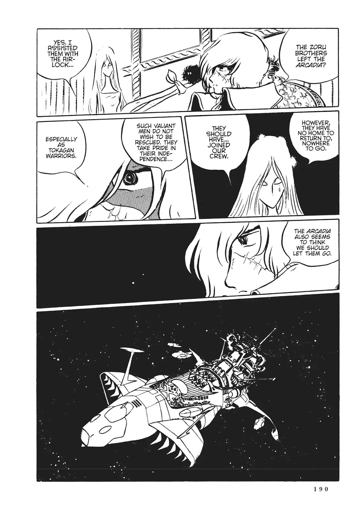 Uchuu Kaizoku Captain Harlock Chapter 45 page 12 - Chapter 45