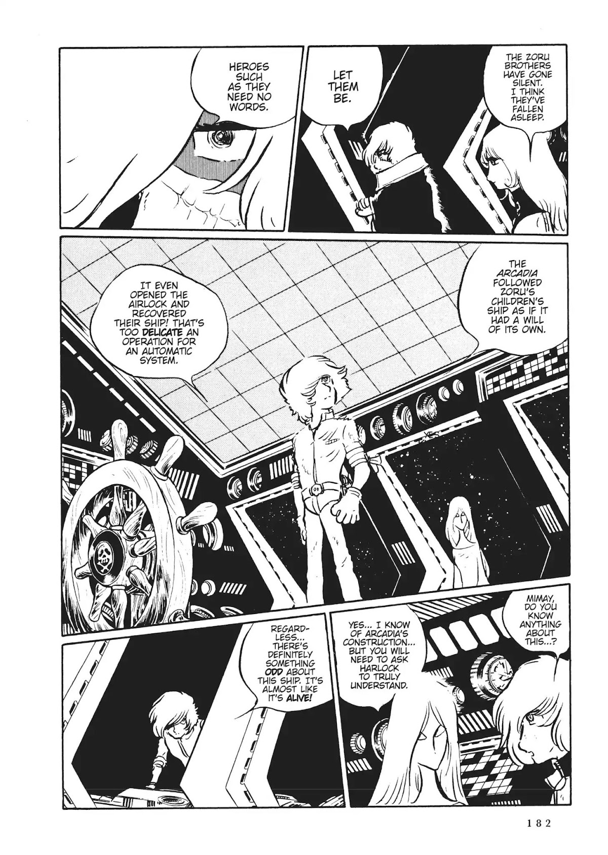 Uchuu Kaizoku Captain Harlock Chapter 45 page 5 - Chapter 45