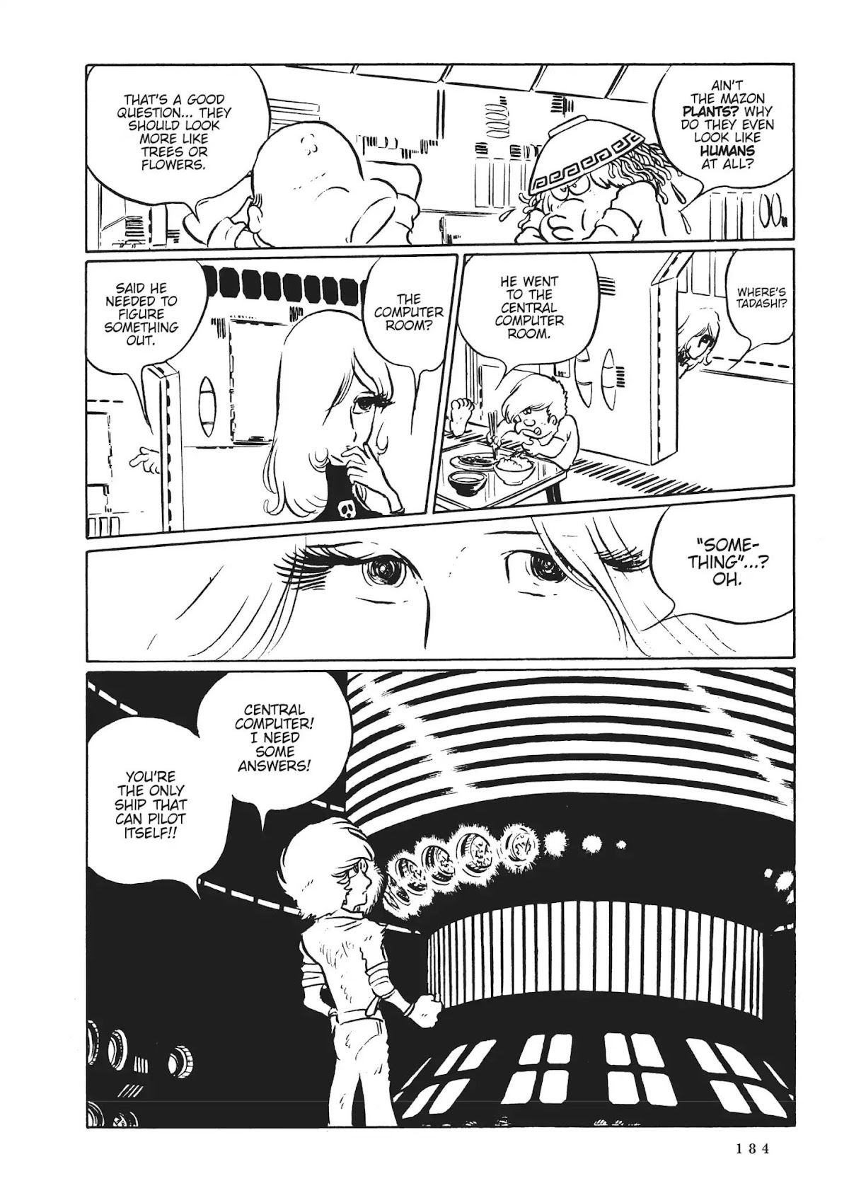 Uchuu Kaizoku Captain Harlock Chapter 45 page 7 - Chapter 45