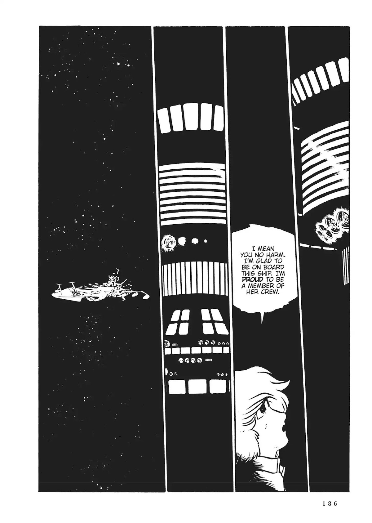 Uchuu Kaizoku Captain Harlock Chapter 45 page 9 - Chapter 45