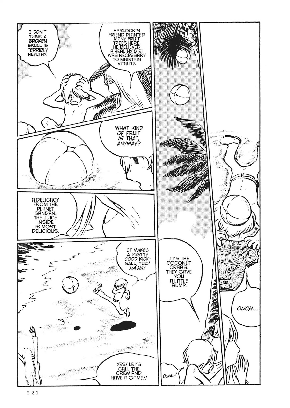 Uchuu Kaizoku Captain Harlock Chapter 47 page 12 - Chapter 47