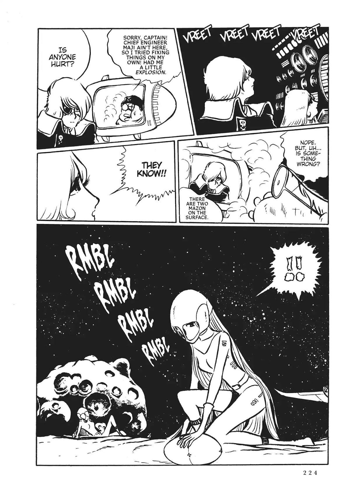 Uchuu Kaizoku Captain Harlock Chapter 47 page 15 - Chapter 47