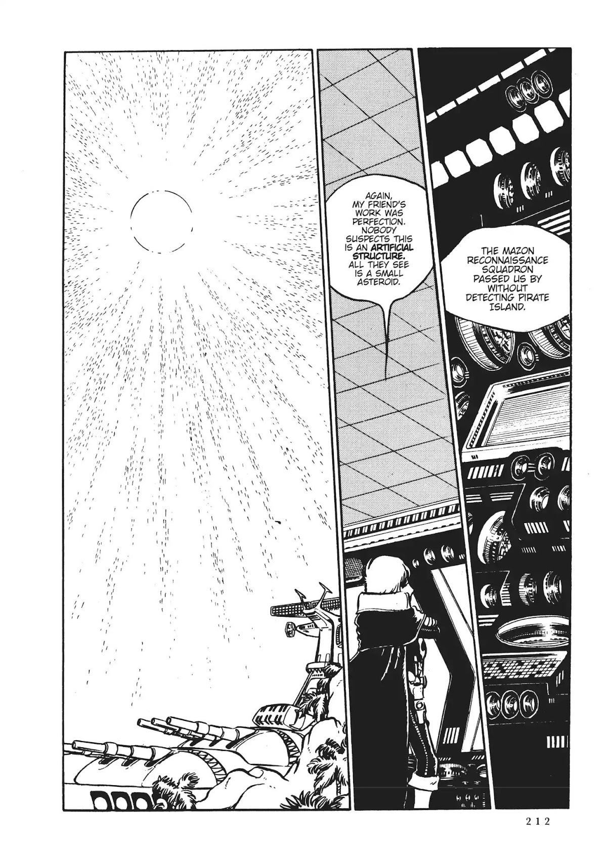 Uchuu Kaizoku Captain Harlock Chapter 47 page 3 - Chapter 47