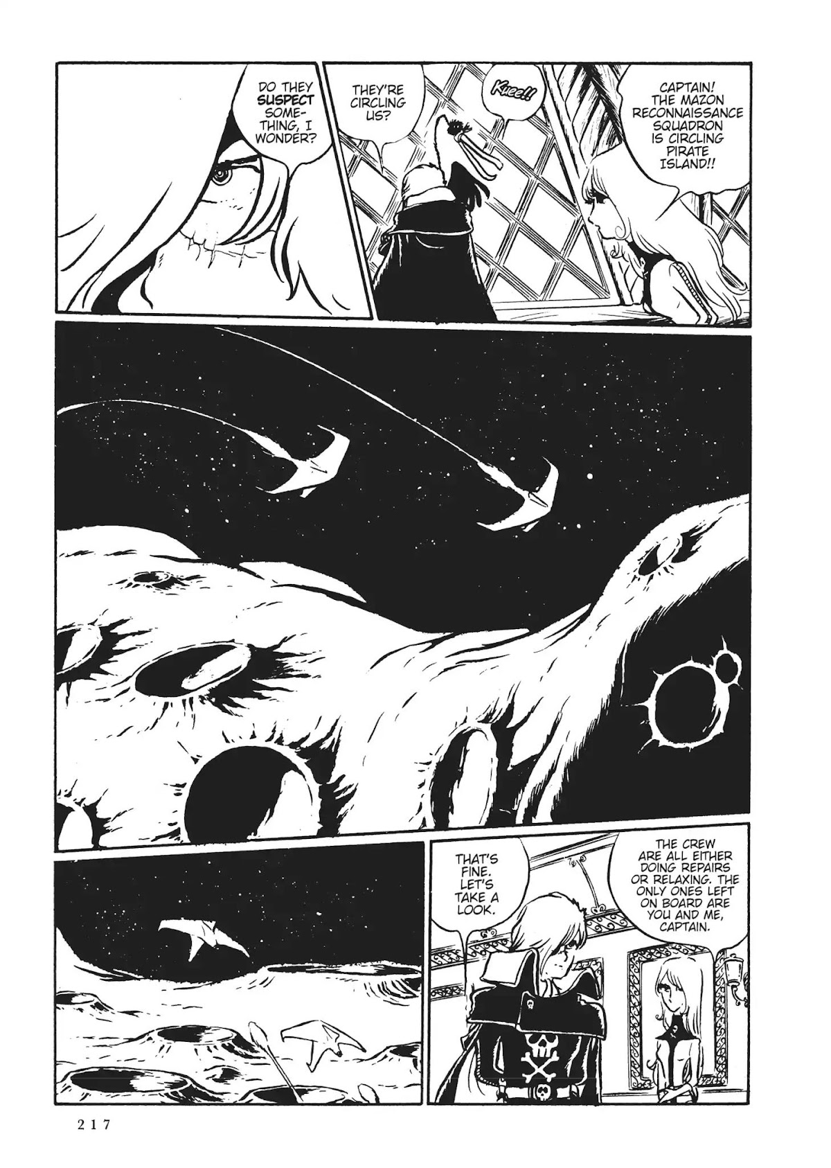 Uchuu Kaizoku Captain Harlock Chapter 47 page 8 - Chapter 47