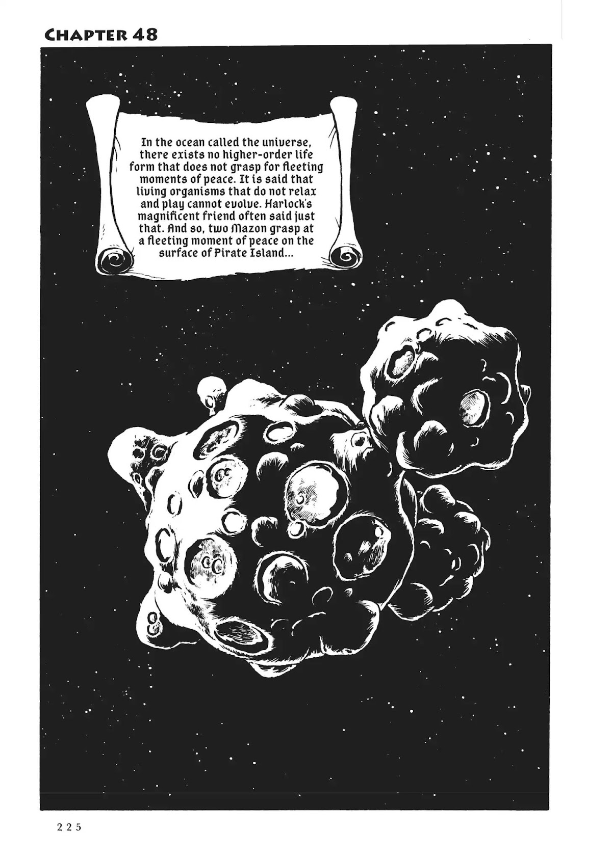 Uchuu Kaizoku Captain Harlock Chapter 48 page 1 - Chapter 48