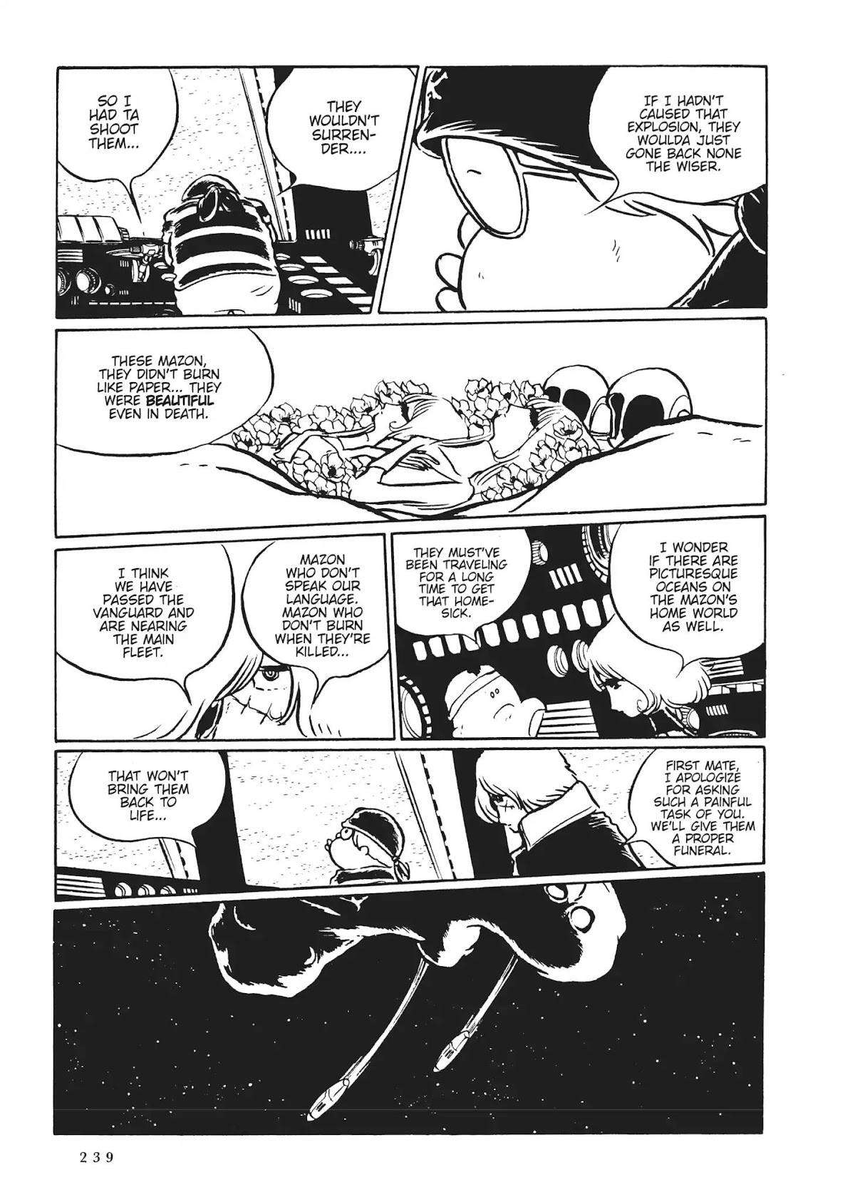 Uchuu Kaizoku Captain Harlock Chapter 48 page 14 - Chapter 48