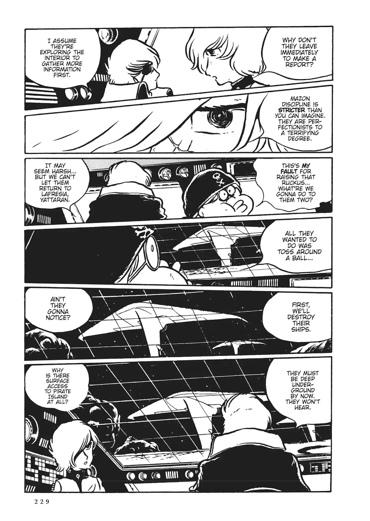 Uchuu Kaizoku Captain Harlock Chapter 48 page 4 - Chapter 48
