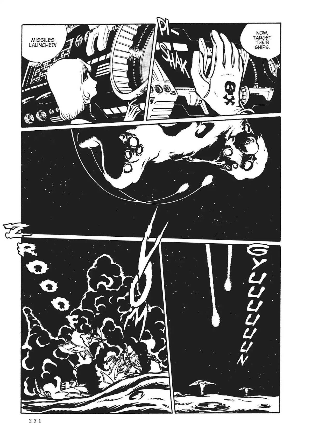 Uchuu Kaizoku Captain Harlock Chapter 48 page 6 - Chapter 48