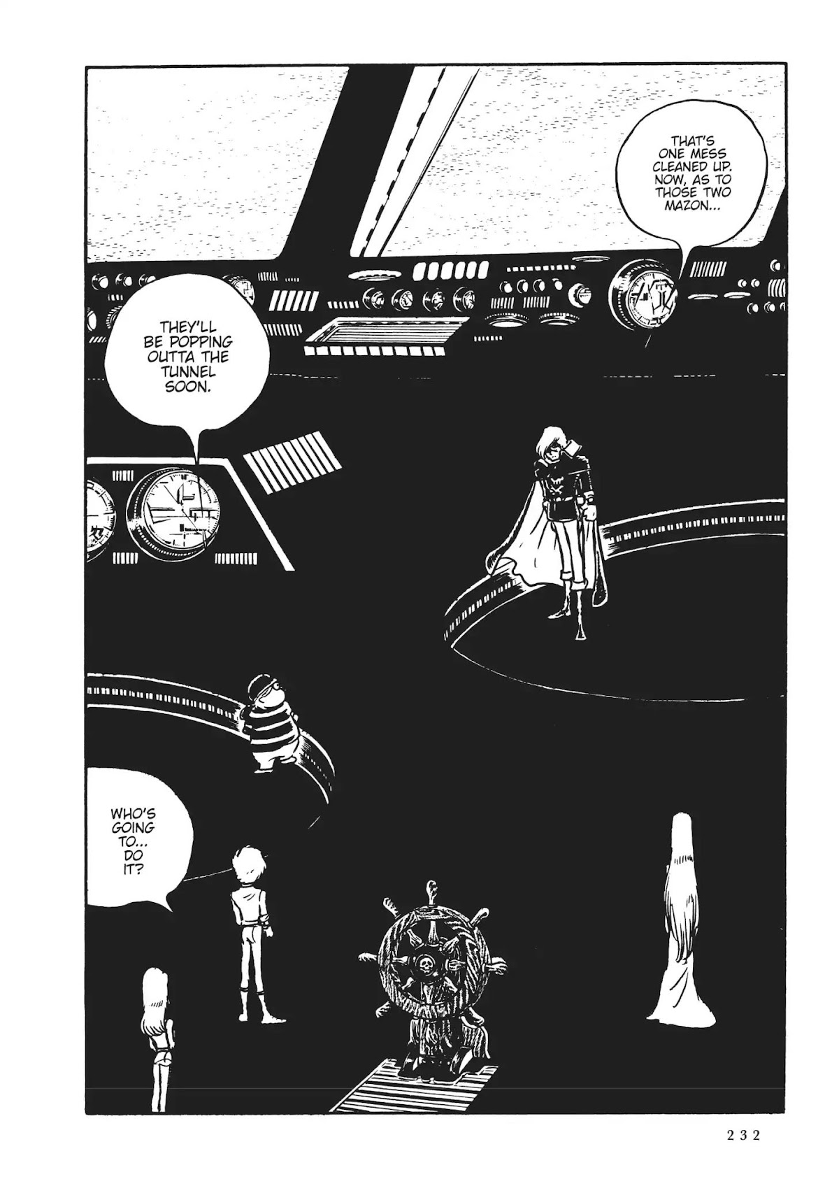 Uchuu Kaizoku Captain Harlock Chapter 48 page 7 - Chapter 48
