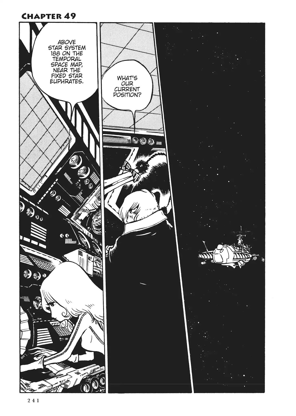 Uchuu Kaizoku Captain Harlock Chapter 49 page 1 - Chapter 49