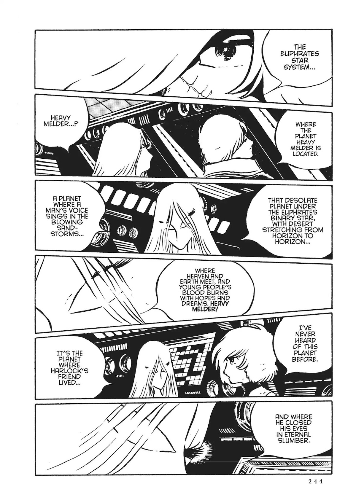 Uchuu Kaizoku Captain Harlock Chapter 49 page 3 - Chapter 49