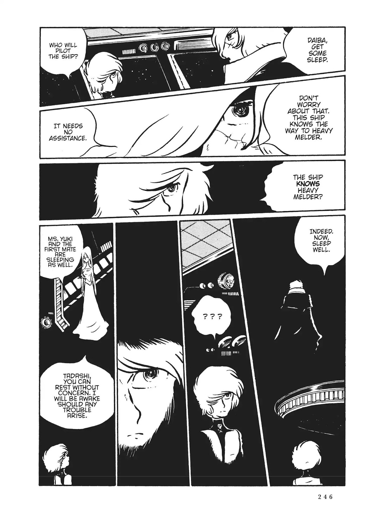 Uchuu Kaizoku Captain Harlock Chapter 49 page 5 - Chapter 49