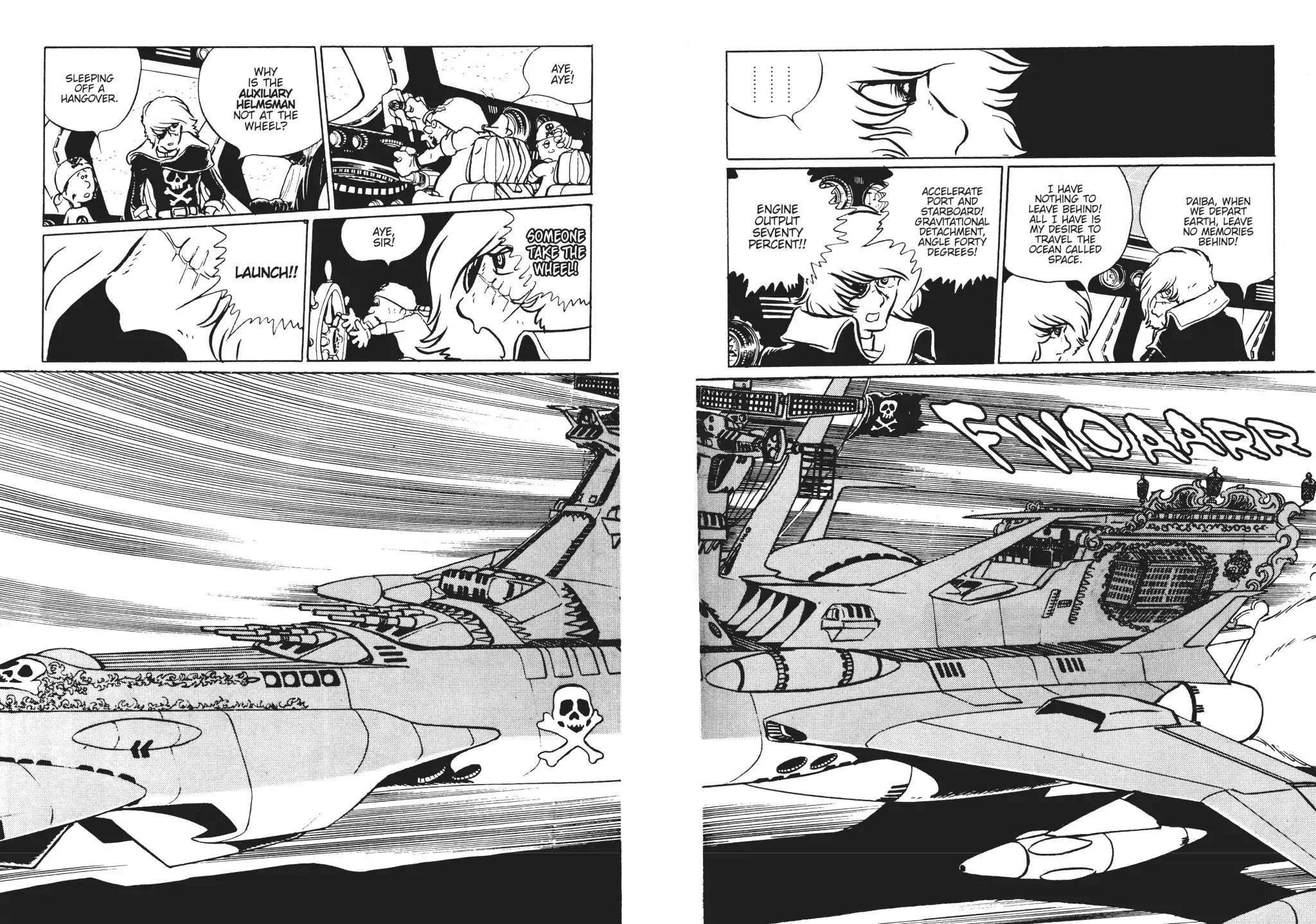Uchuu Kaizoku Captain Harlock Chapter 5 page 11 - Chapter 5