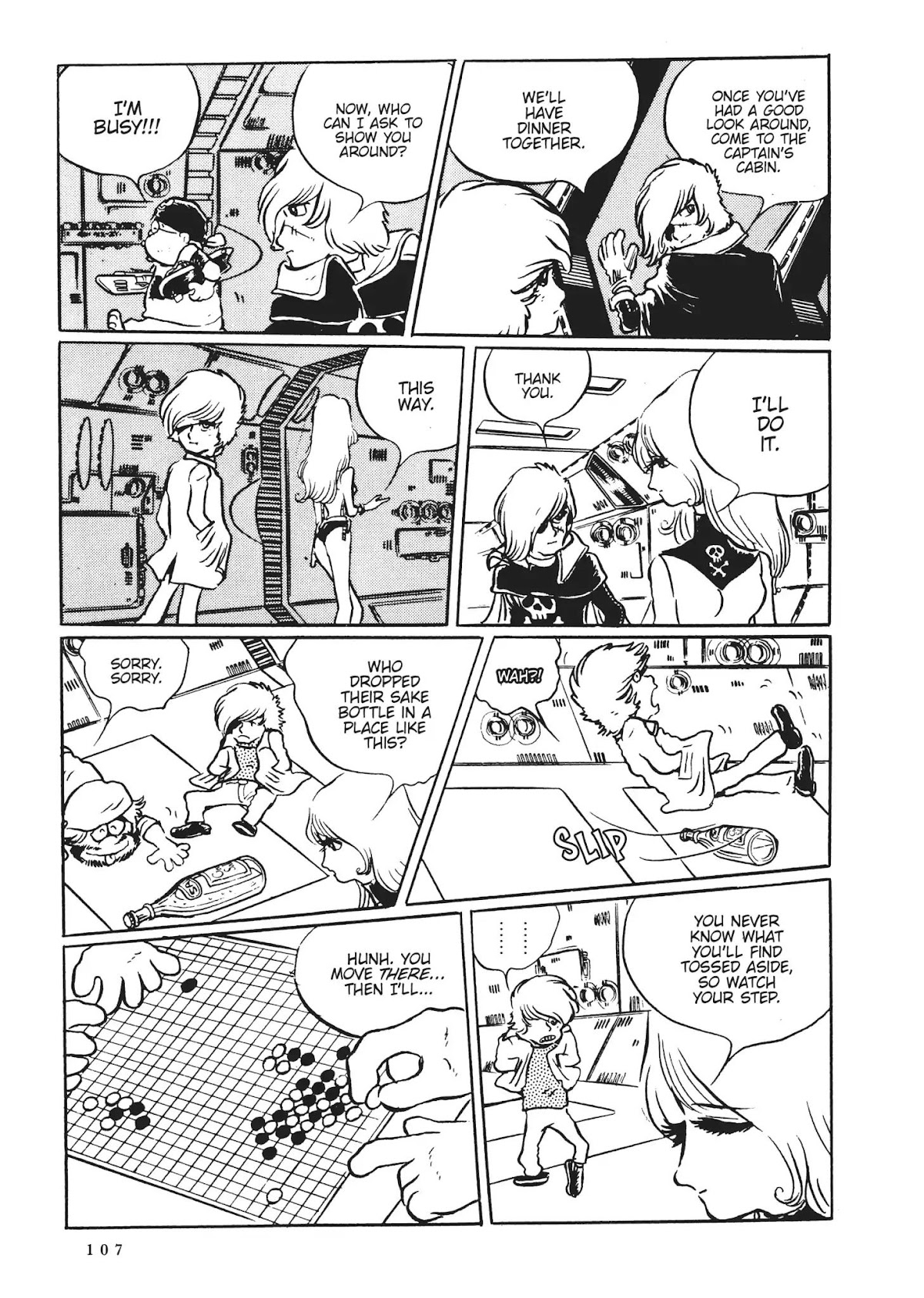 Uchuu Kaizoku Captain Harlock Chapter 5 page 13 - Chapter 5