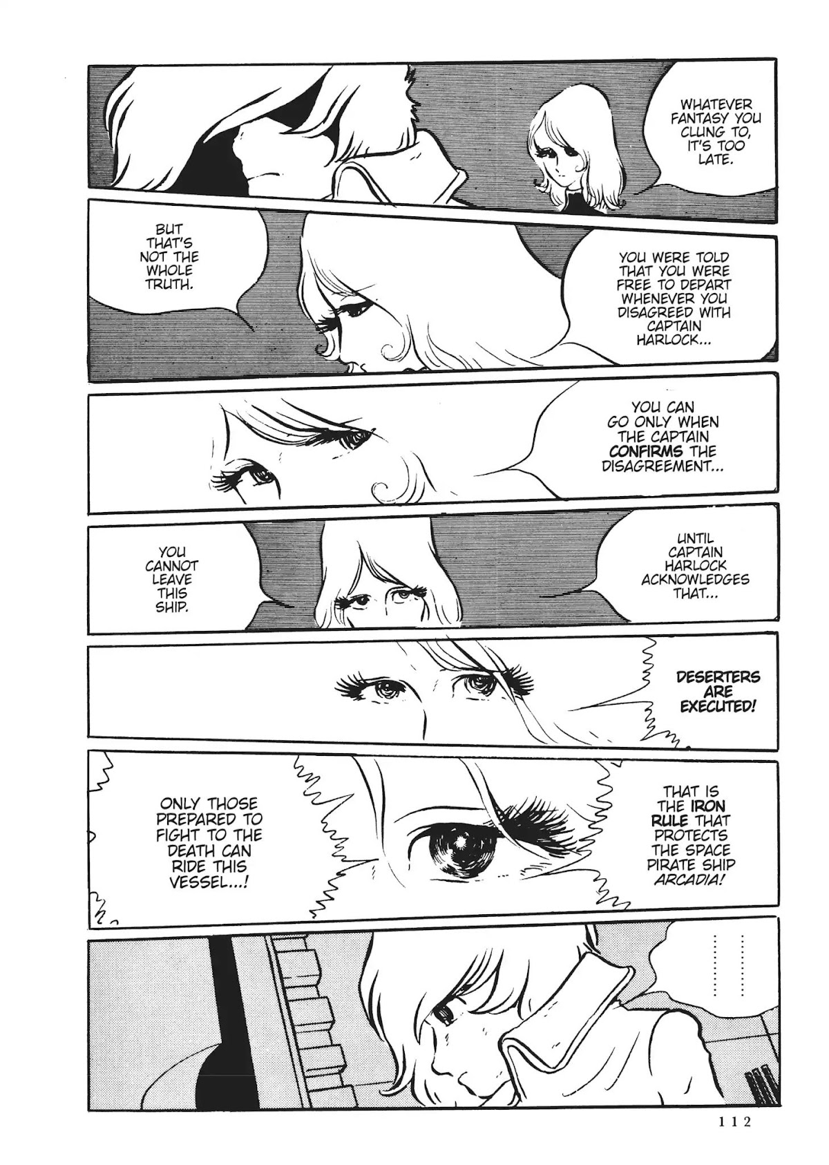 Uchuu Kaizoku Captain Harlock Chapter 5 page 18 - Chapter 5