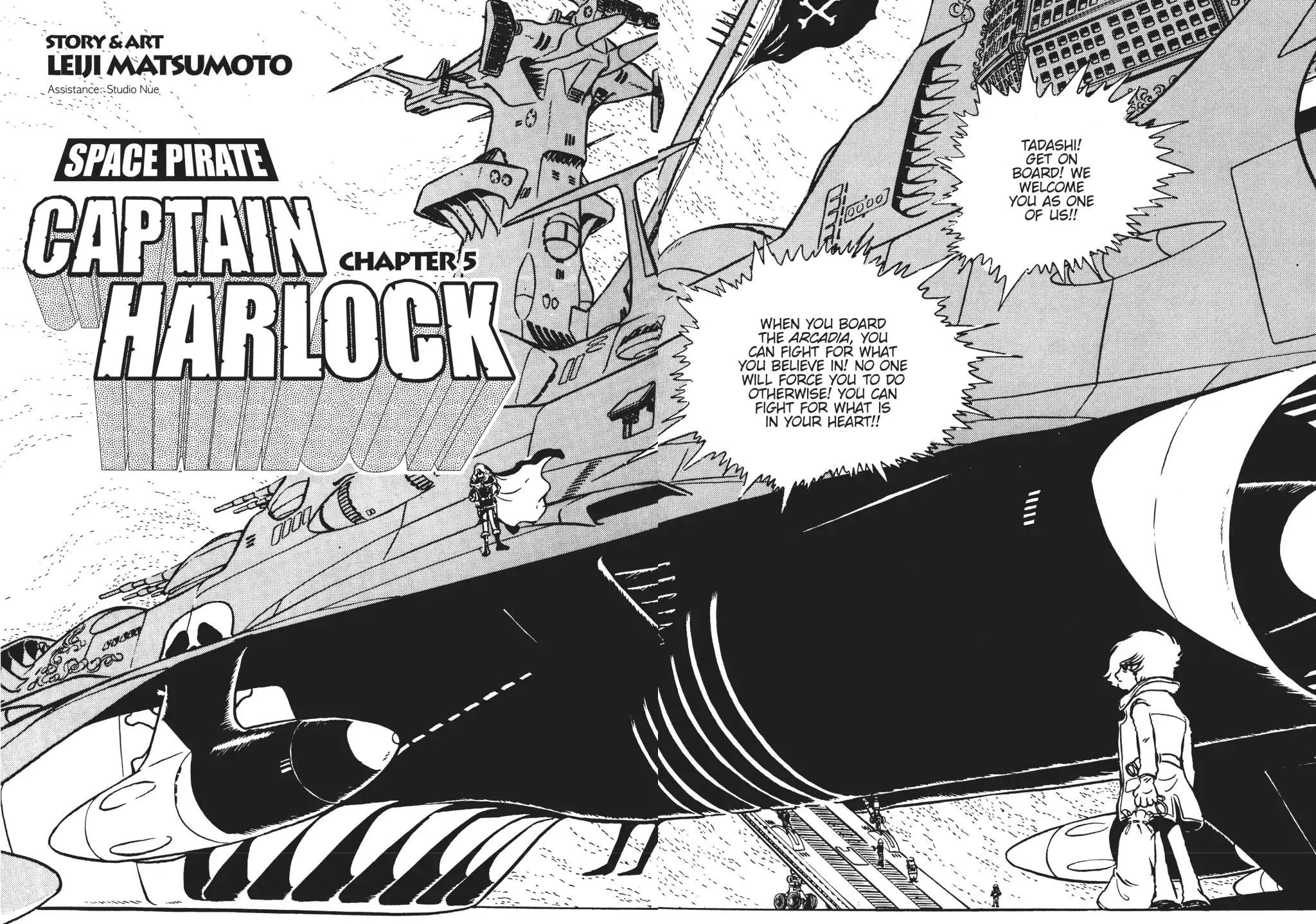 Uchuu Kaizoku Captain Harlock Chapter 5 page 2 - Chapter 5
