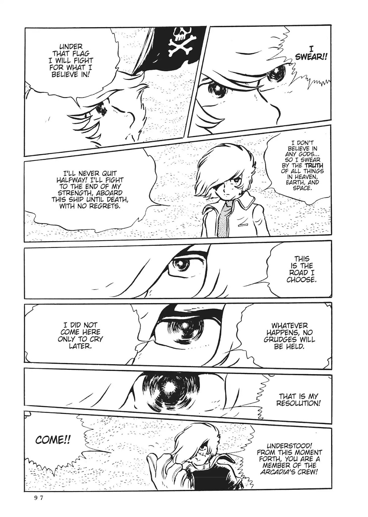 Uchuu Kaizoku Captain Harlock Chapter 5 page 4 - Chapter 5