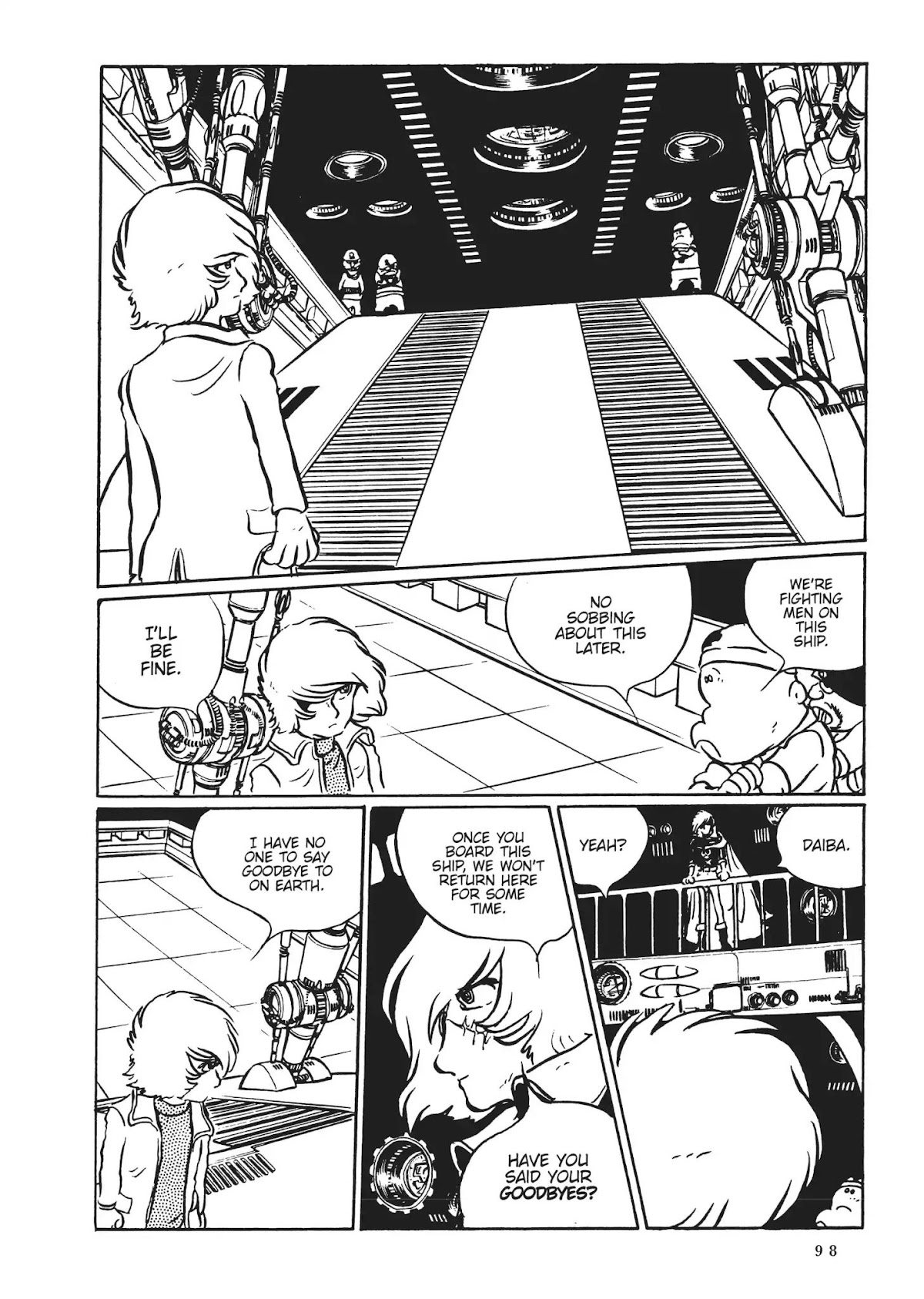 Uchuu Kaizoku Captain Harlock Chapter 5 page 5 - Chapter 5