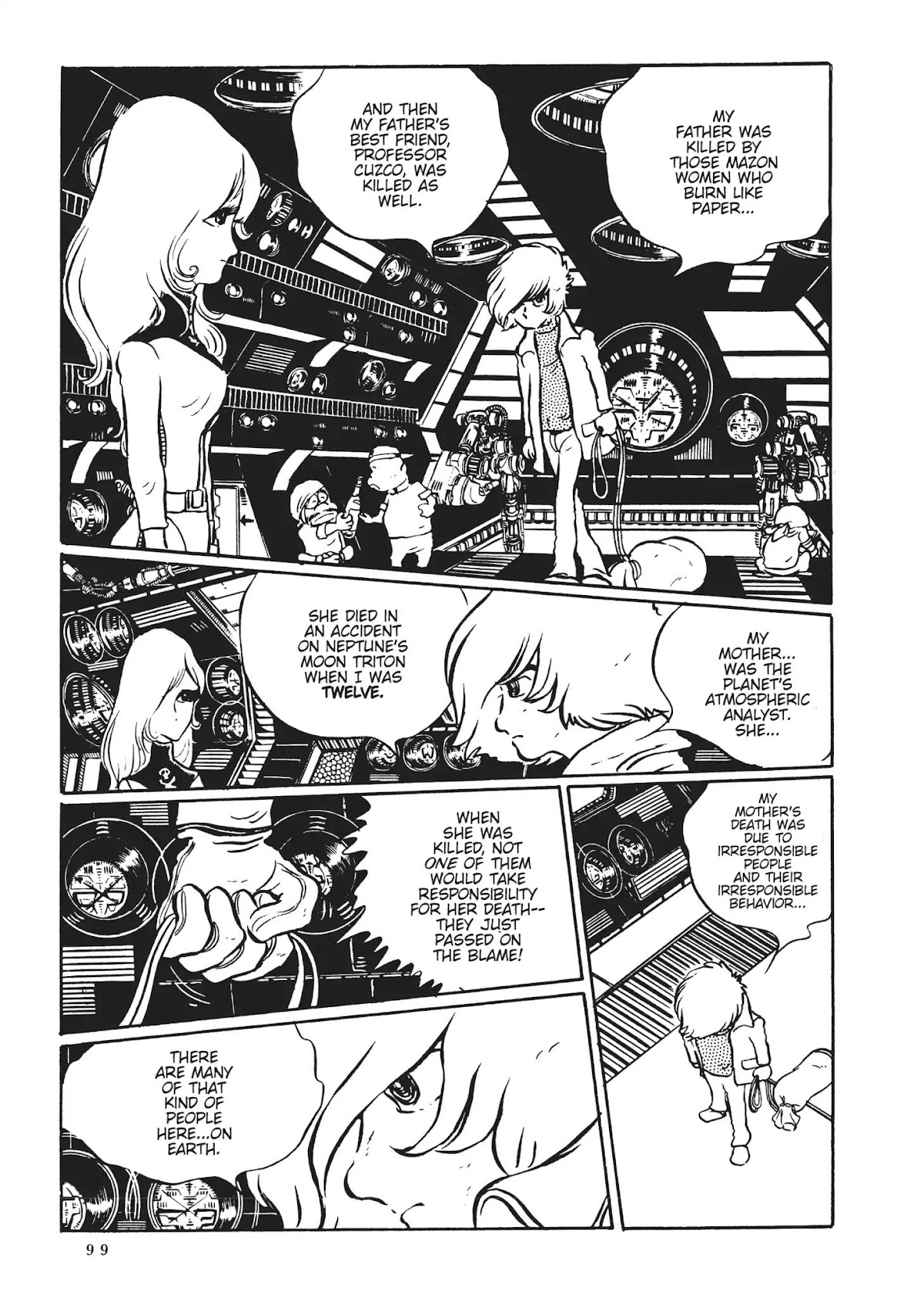Uchuu Kaizoku Captain Harlock Chapter 5 page 6 - Chapter 5