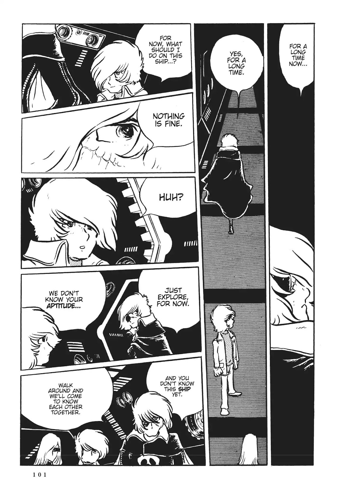 Uchuu Kaizoku Captain Harlock Chapter 5 page 8 - Chapter 5