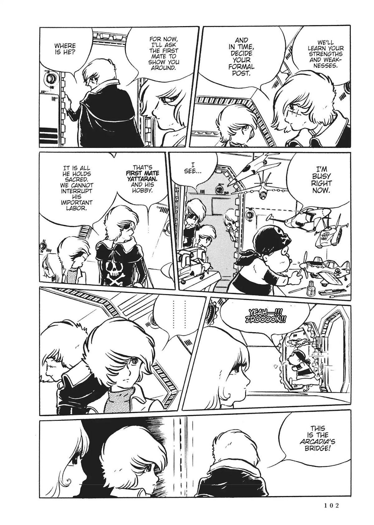 Uchuu Kaizoku Captain Harlock Chapter 5 page 9 - Chapter 5