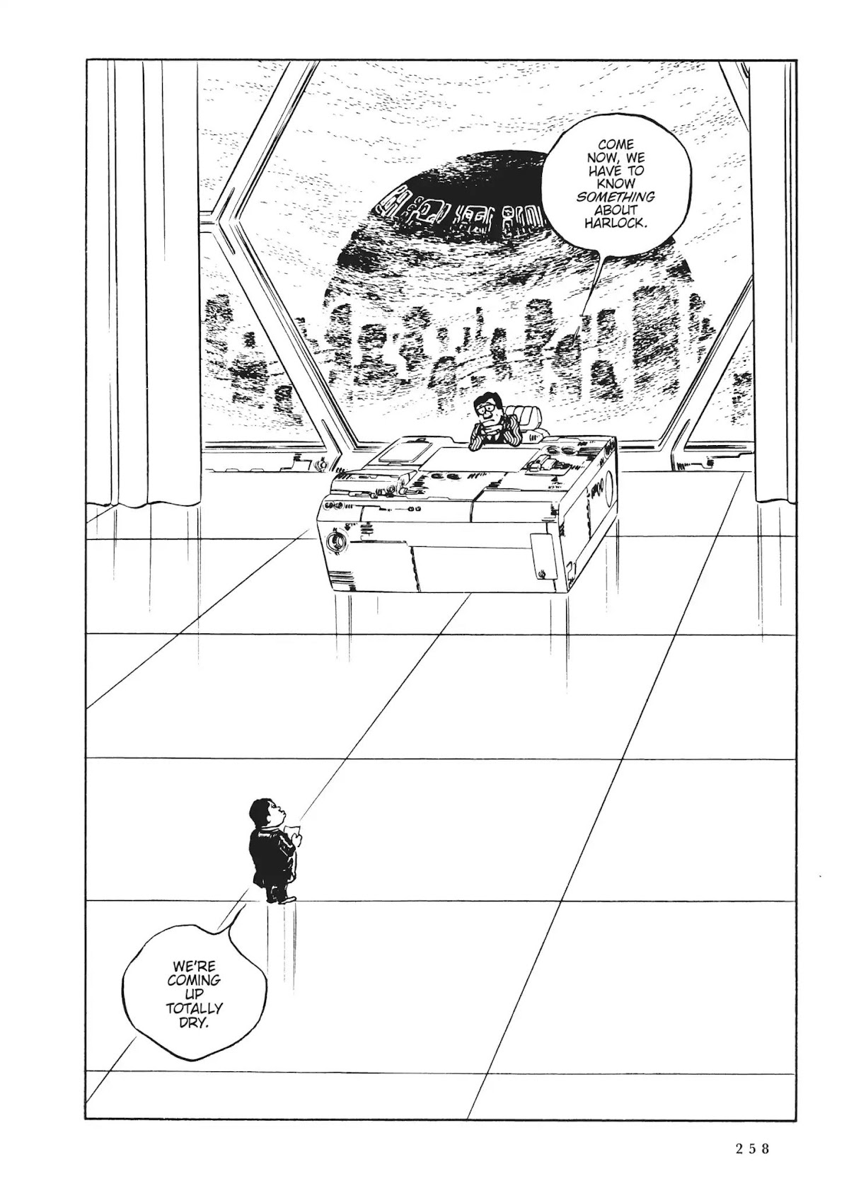 Uchuu Kaizoku Captain Harlock Chapter 50 page 3 - Chapter 50