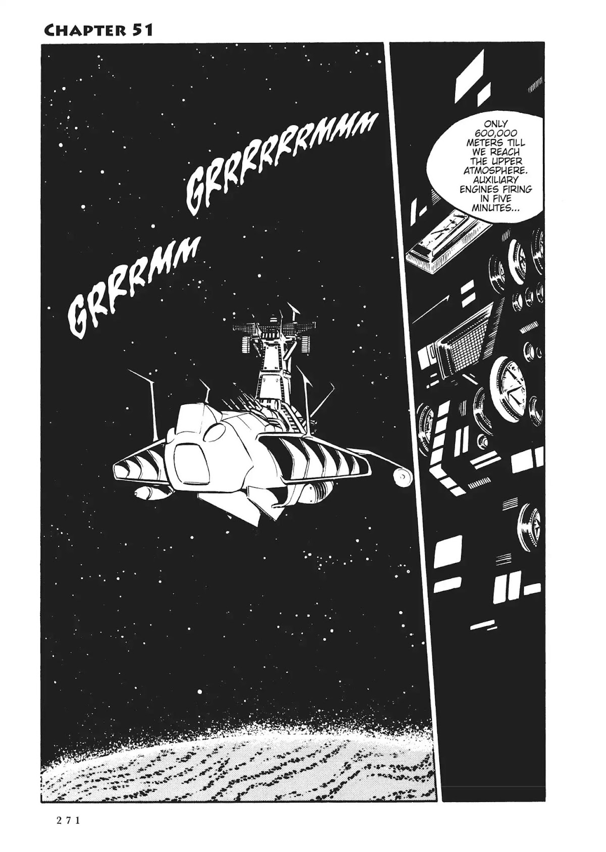 Uchuu Kaizoku Captain Harlock Chapter 51 page 1 - Chapter 51