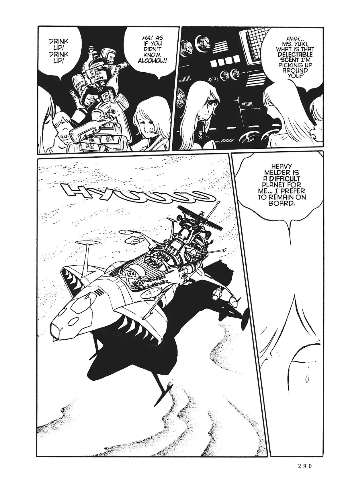Uchuu Kaizoku Captain Harlock Chapter 52 page 3 - Chapter 52