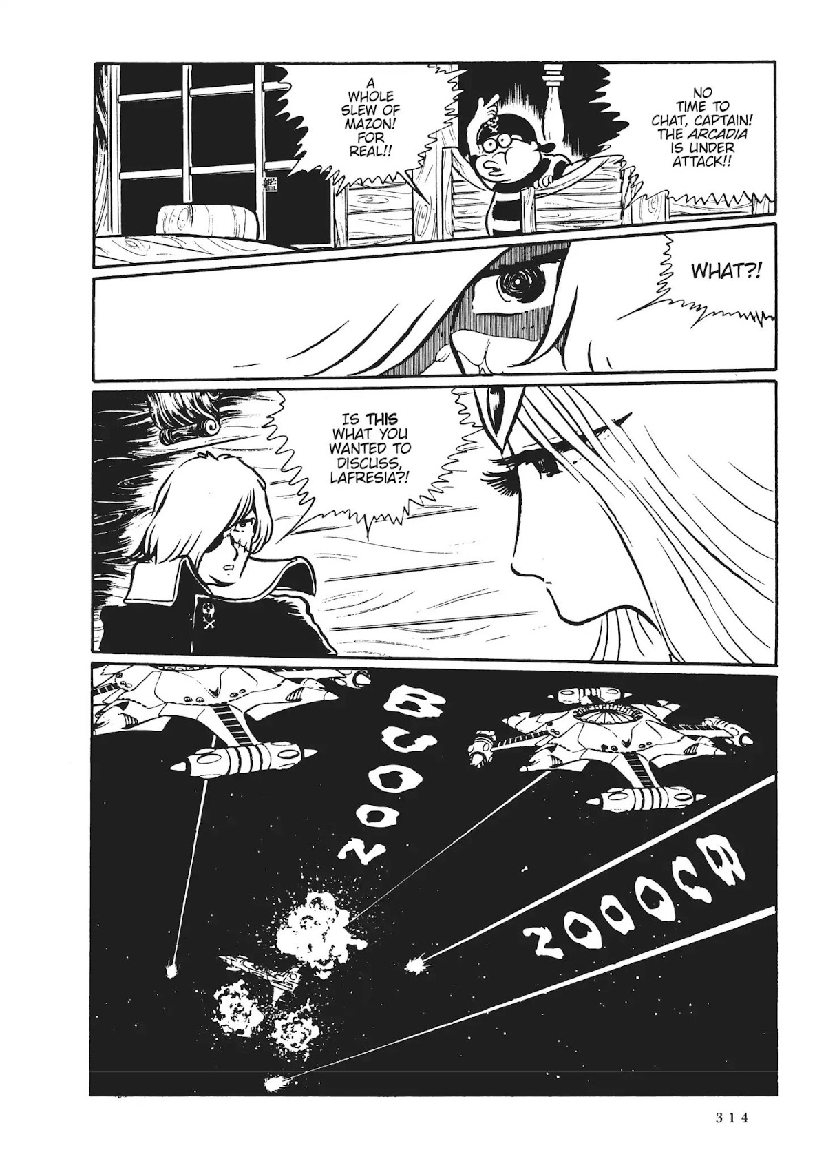 Uchuu Kaizoku Captain Harlock Chapter 53 page 10 - Chapter 53