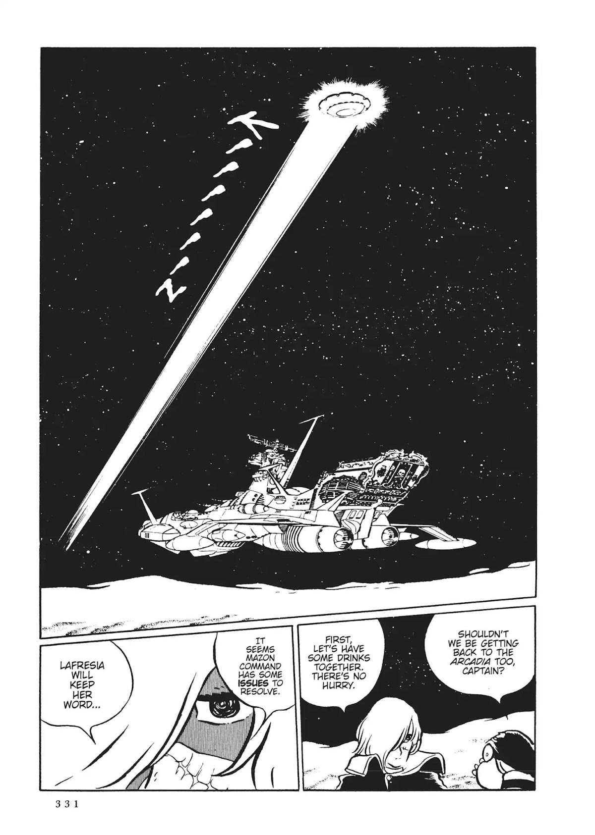 Uchuu Kaizoku Captain Harlock Chapter 54 page 11 - Chapter 54