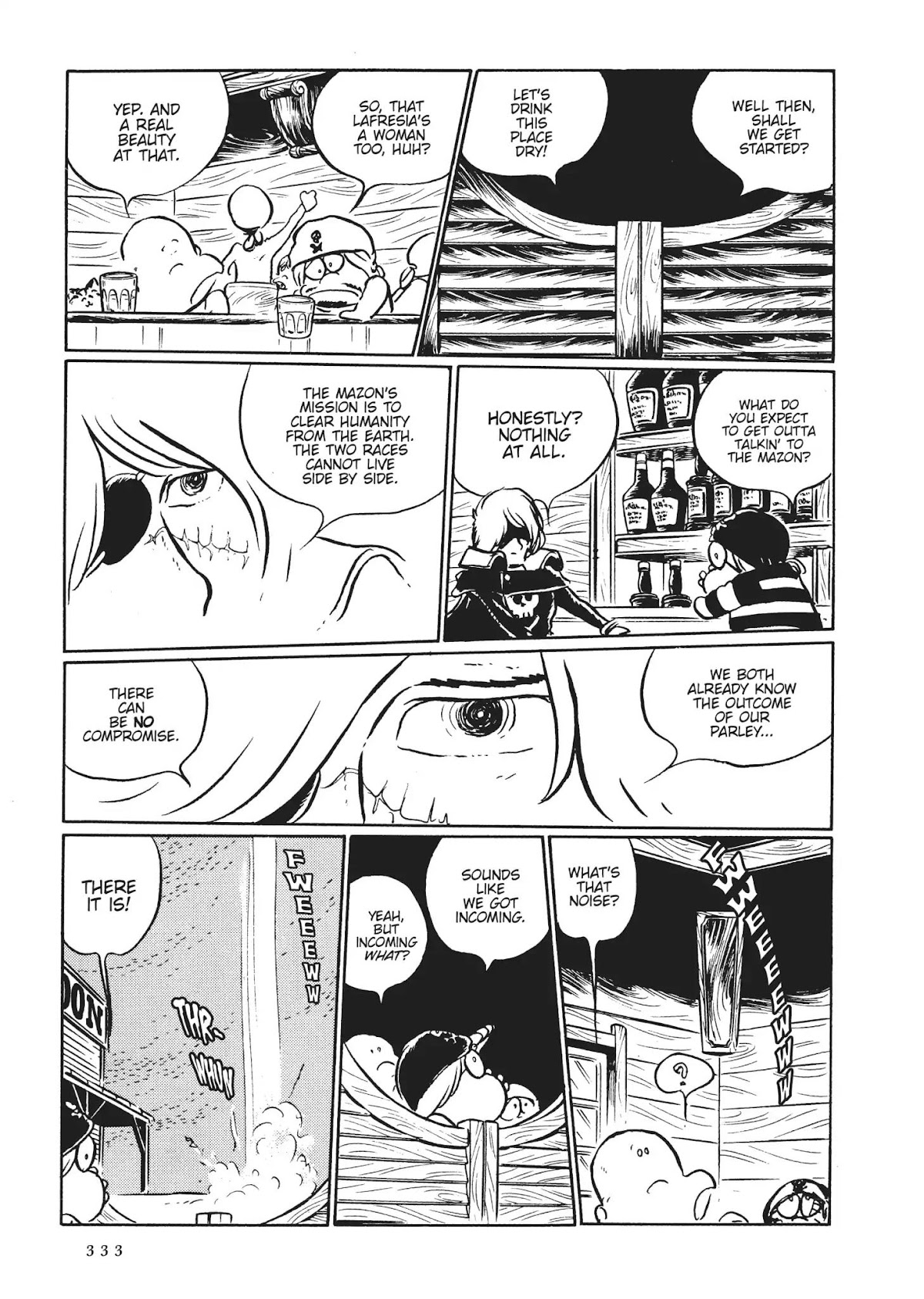 Uchuu Kaizoku Captain Harlock Chapter 54 page 13 - Chapter 54