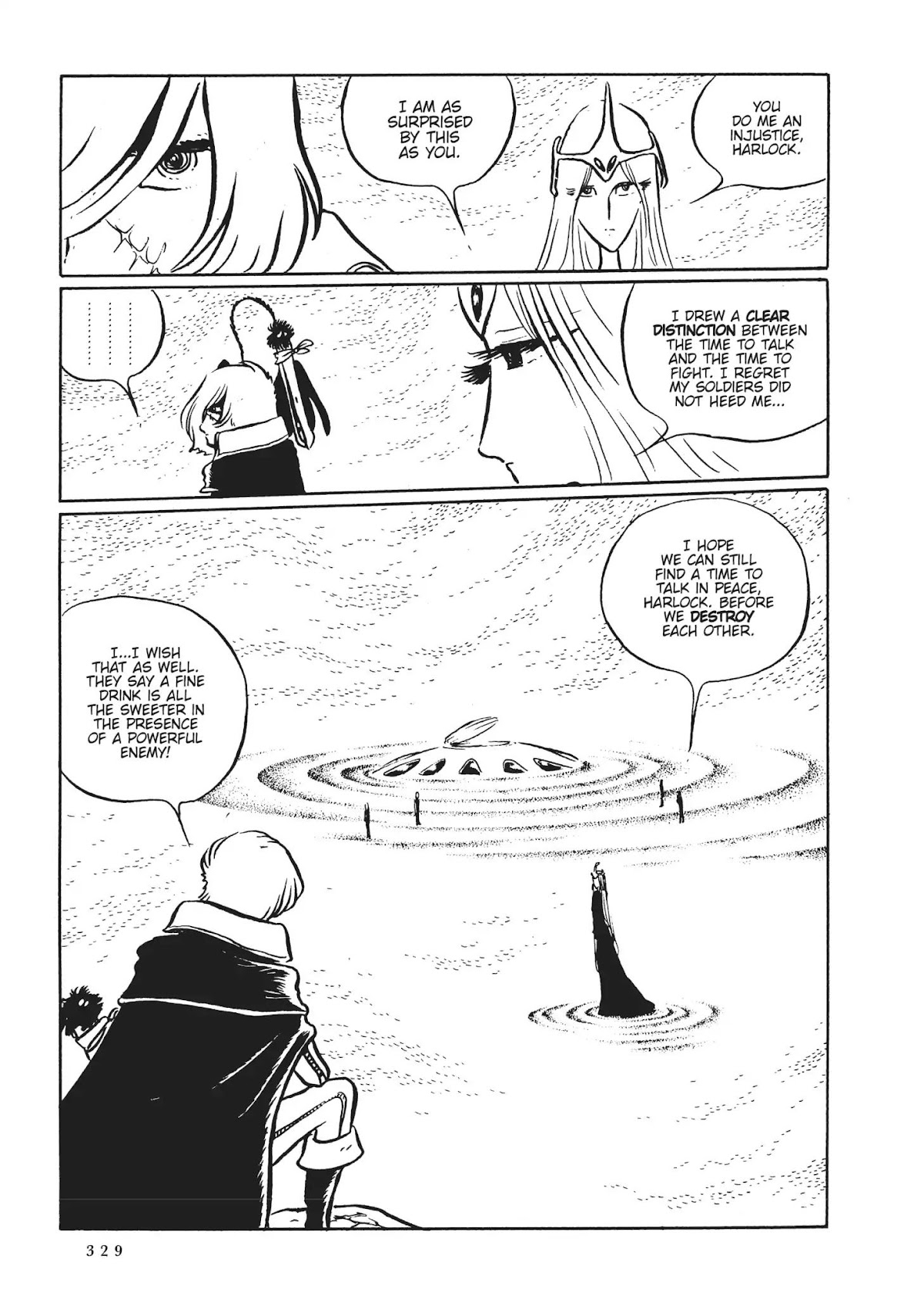 Uchuu Kaizoku Captain Harlock Chapter 54 page 9 - Chapter 54