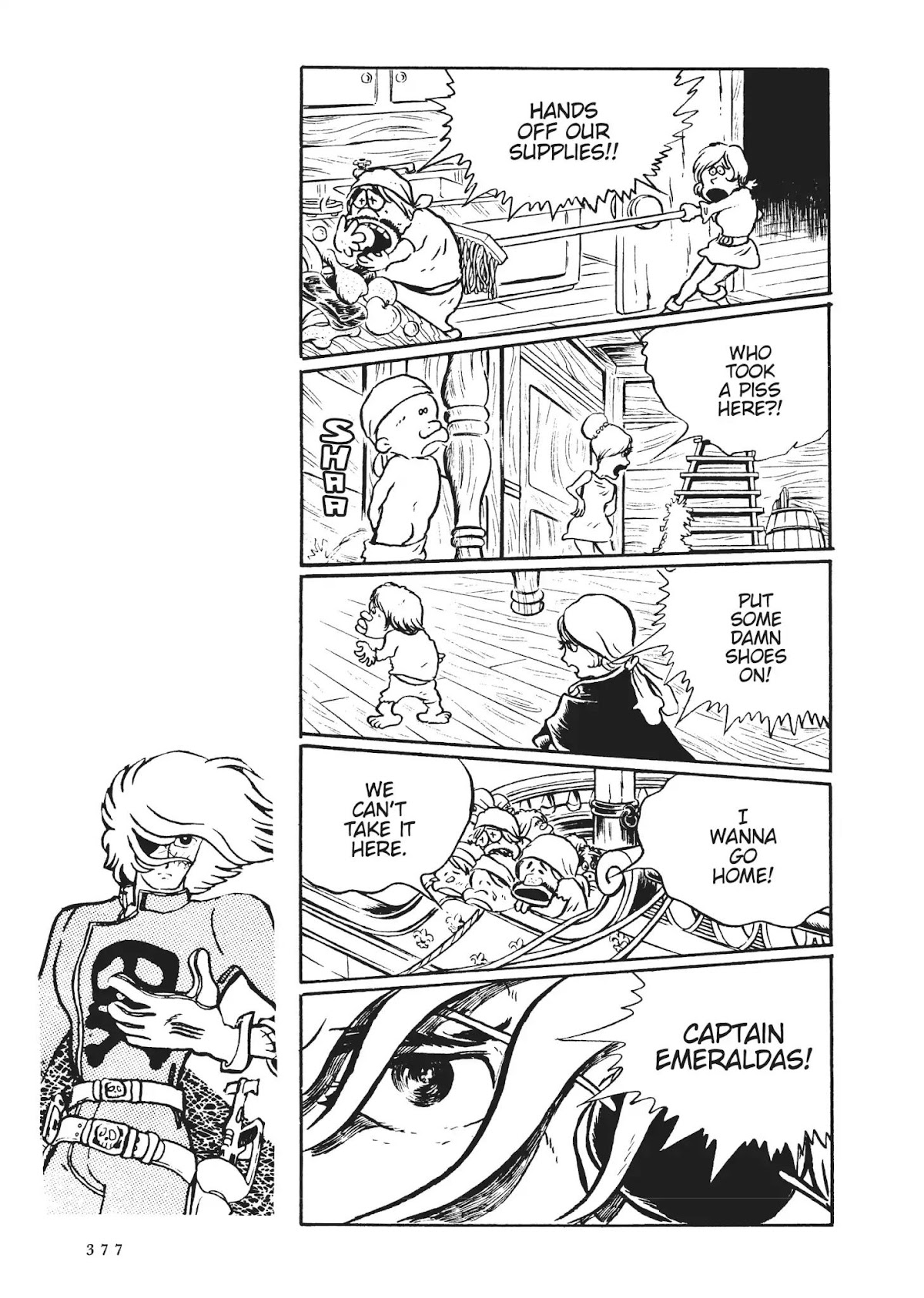 Uchuu Kaizoku Captain Harlock Chapter 55.5 page 24 - Vol.3 Bonus Chapter [END]