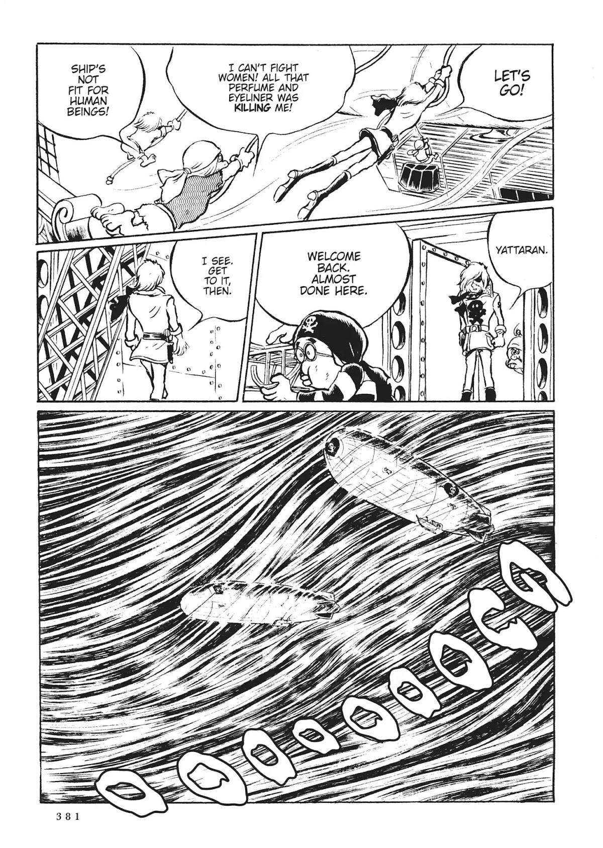 Uchuu Kaizoku Captain Harlock Chapter 55.5 page 28 - Vol.3 Bonus Chapter [END]
